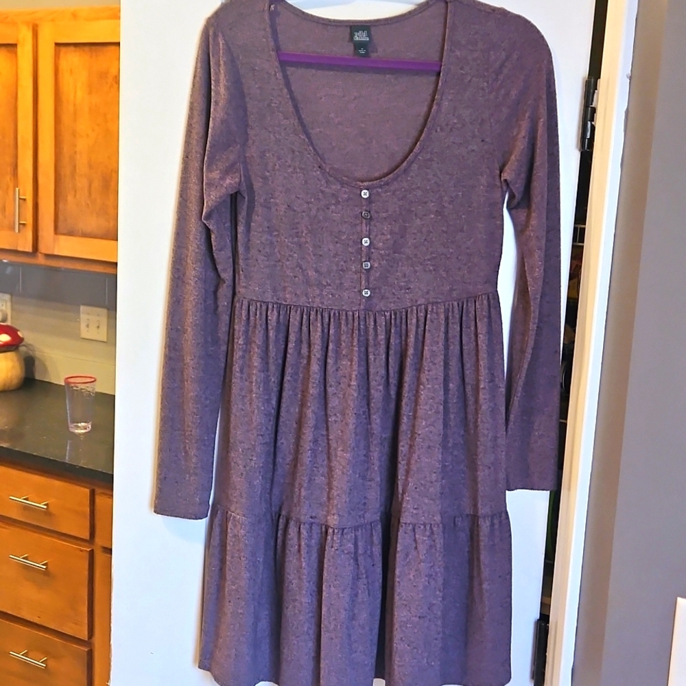 Wild Fable long sleeve tiered a-line dress